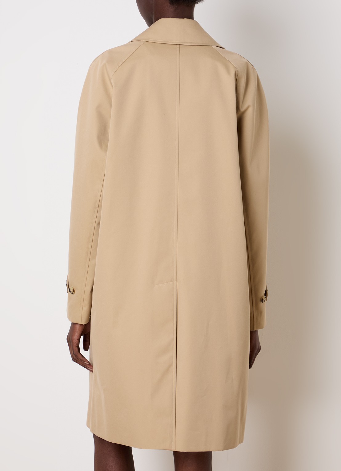 Burberry Camden trenchcoat met steekzakken - achterkant 6 beige