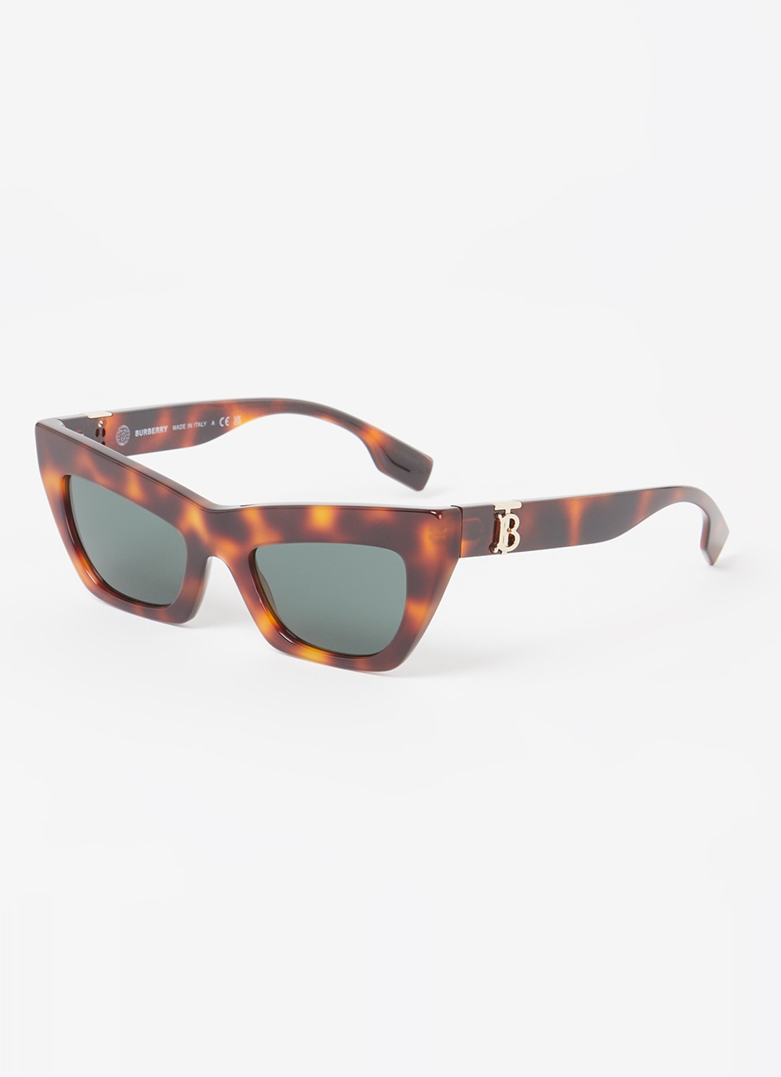 Burberry Cat Eye zonnebril BE4405 - voorkant 4 bruin