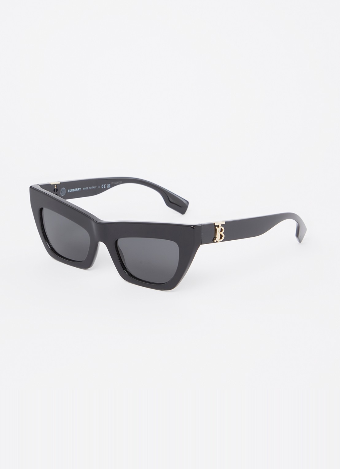 Burberry Cat Eye zonnebril BE4405 - voorkant 4 zwart