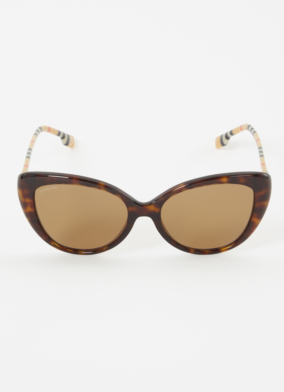 Burberry Cat Eye zonnebril BE4407   - detail bruin