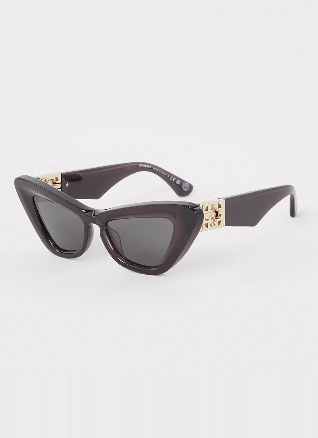 Burberry Cat Eye zonnebril BE4421U - voorkant 4 zwart