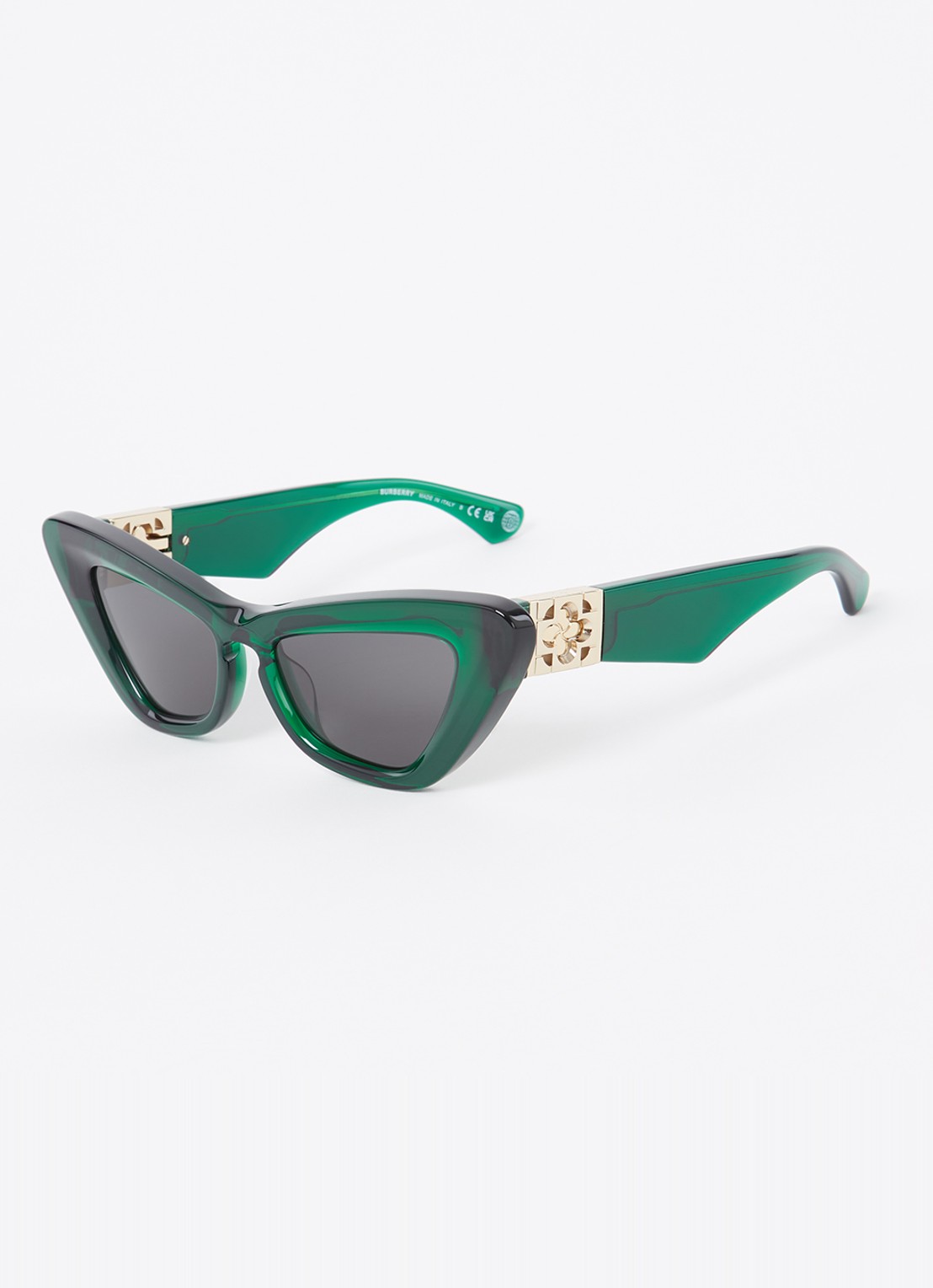 Burberry Cat Eye zonnebril BE4421U - voorkant 4 groen