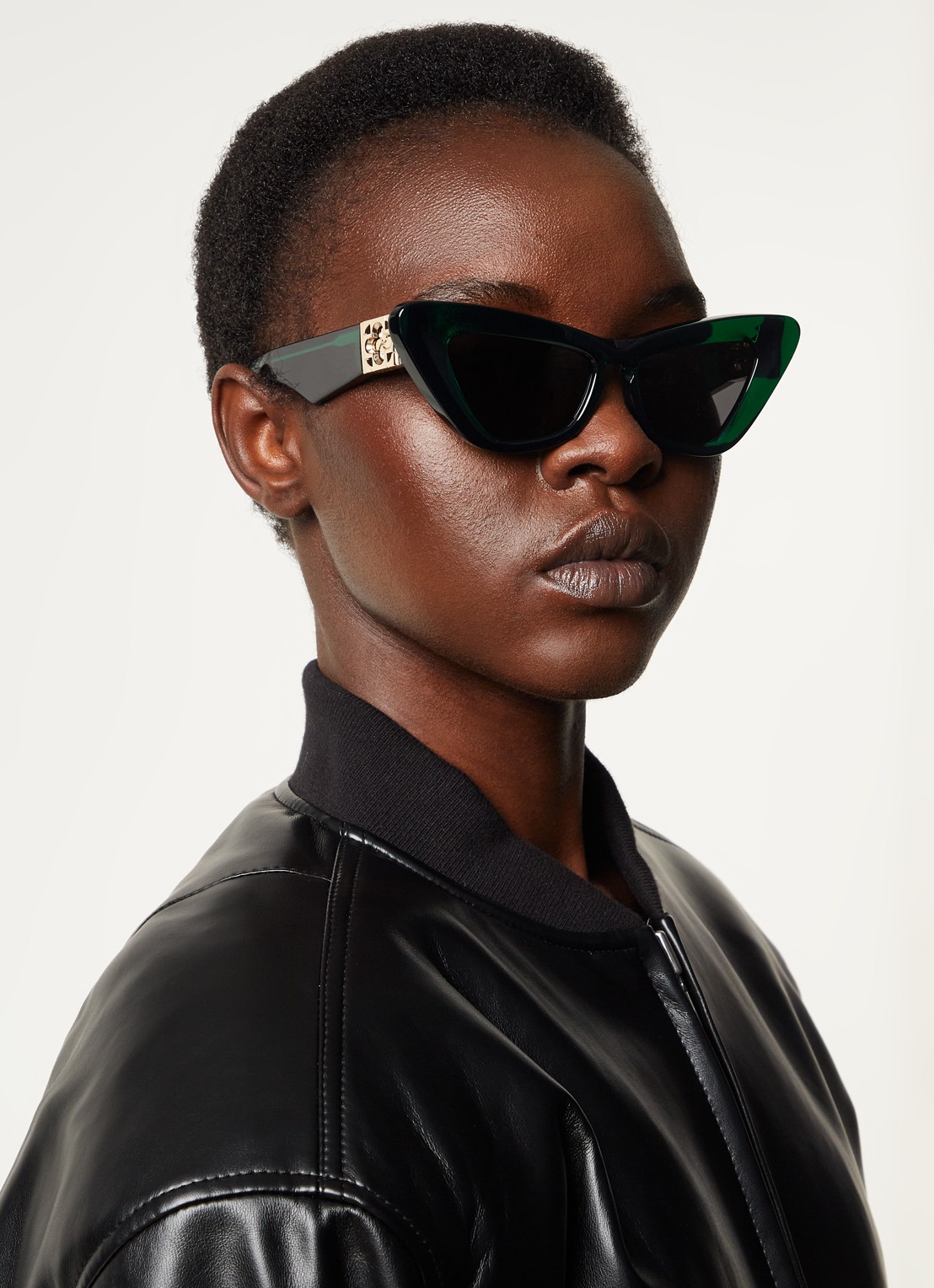 Burberry Cat Eye zonnebril BE4421U - voorkant 5 groen