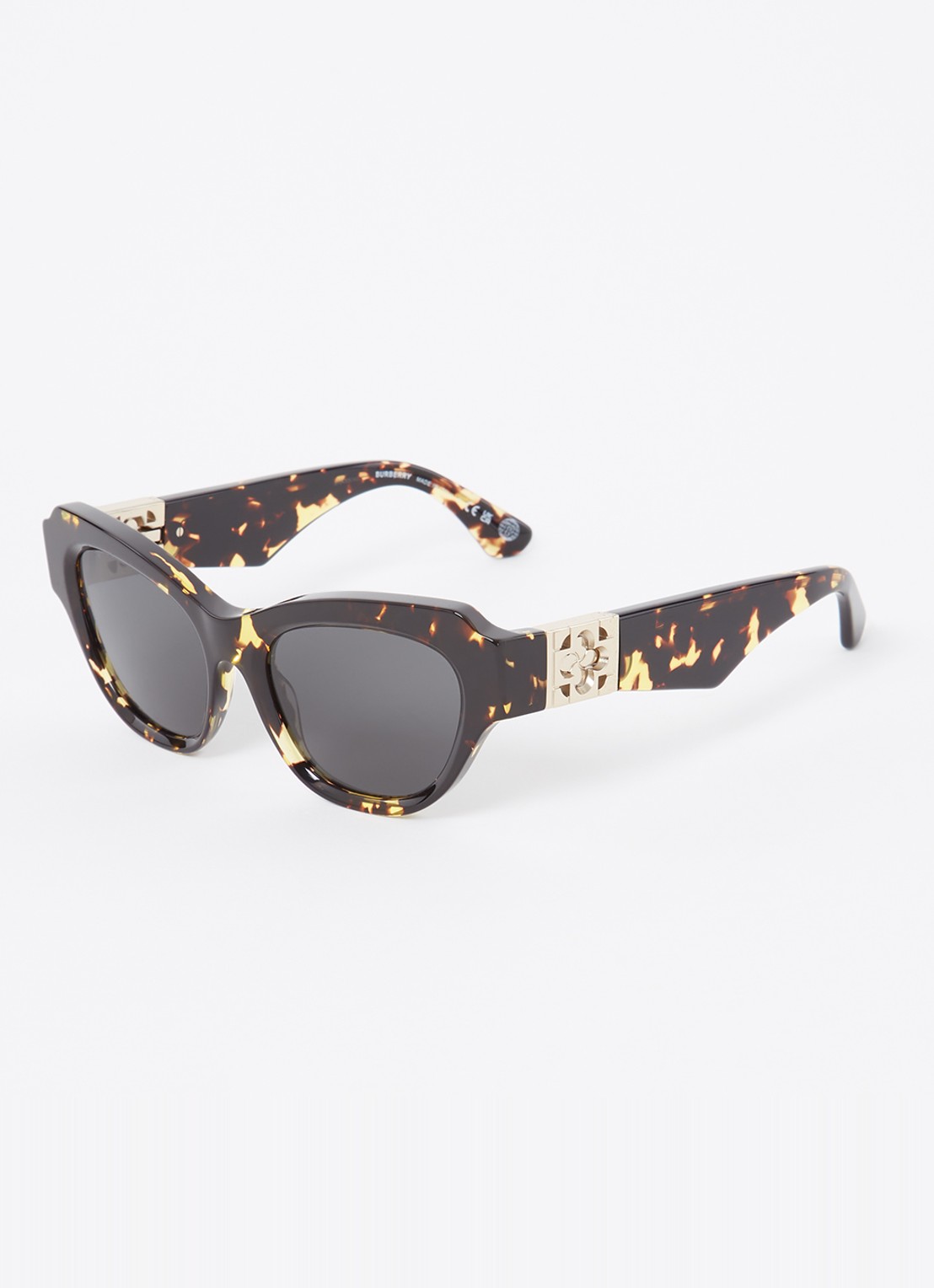 Burberry Cat Eye zonnebril BE4423 - voorkant donkerbruin