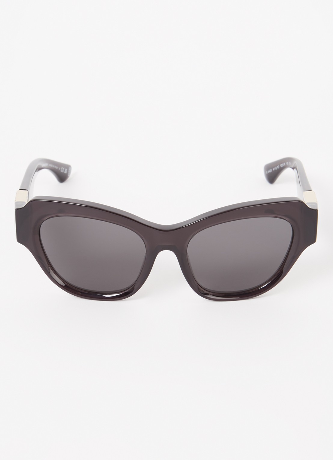 Burberry Cat Eye zonnebril BE4423 - detail zwart