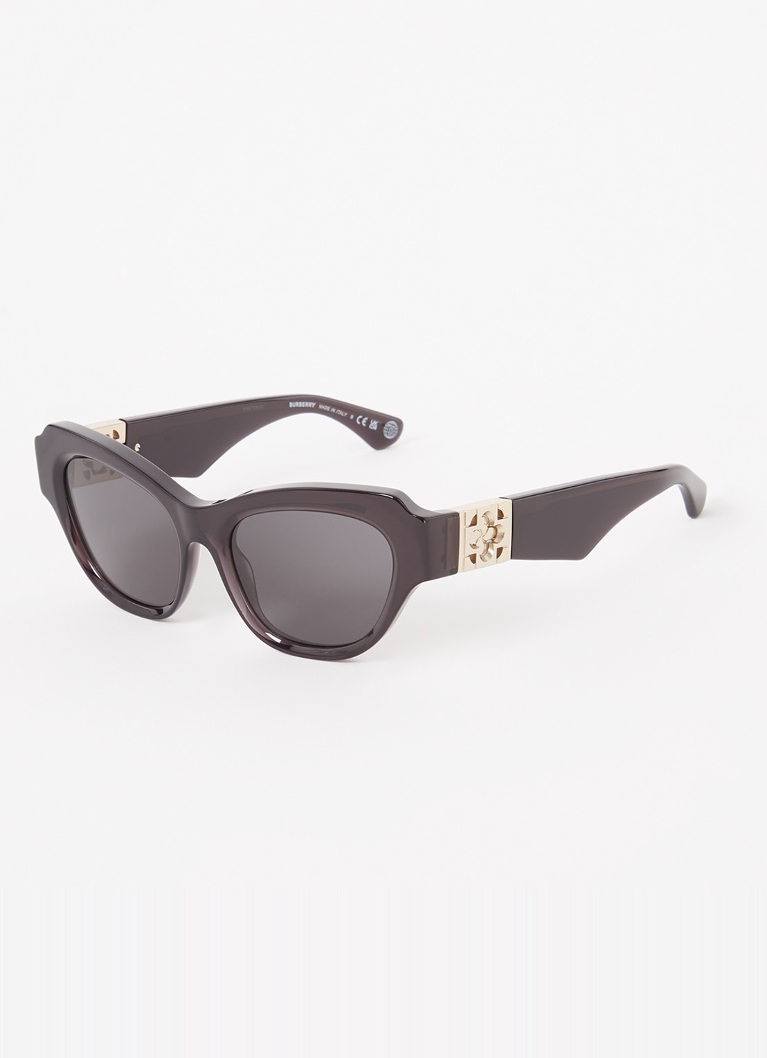 Burberry Cat Eye zonnebril BE4423 - voorkant 4 zwart