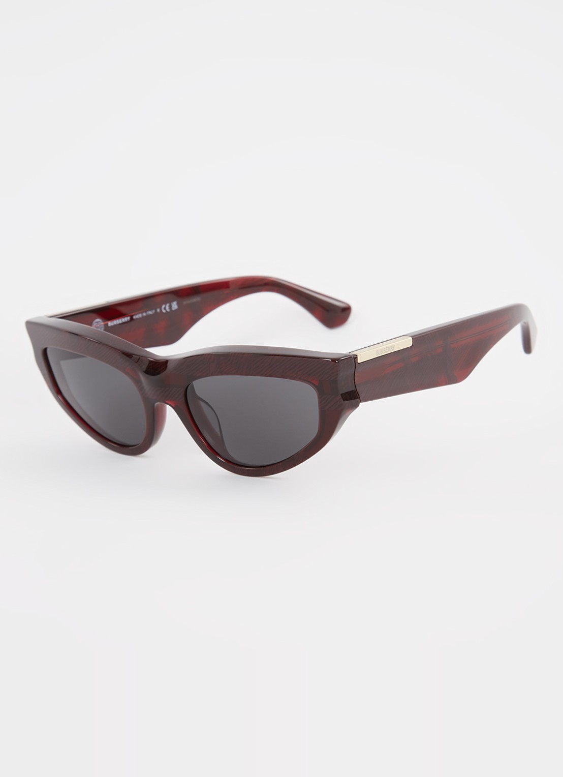 Burberry Cat Eye zonnebril BE4425U - voorkant 4 donkerrood