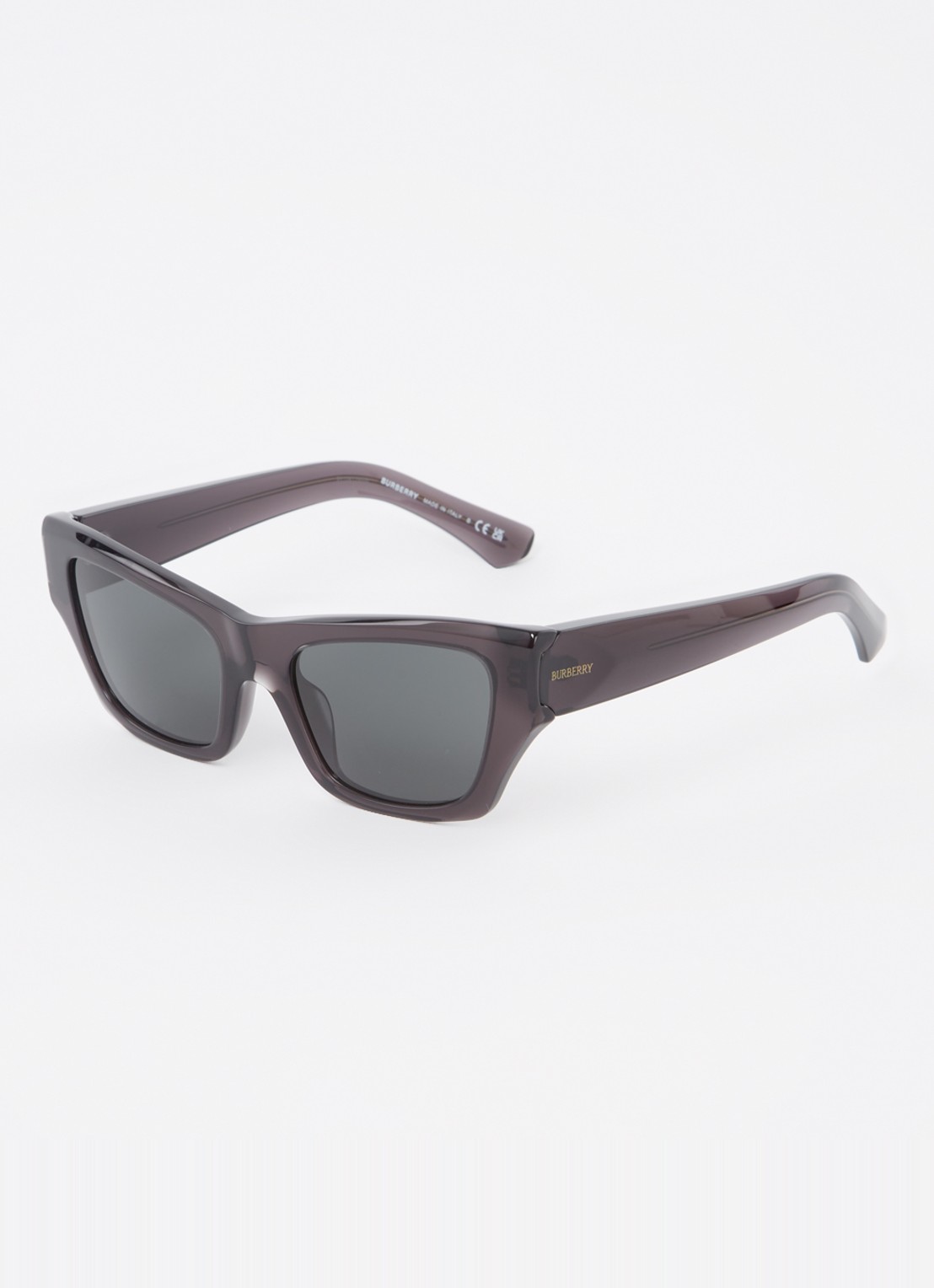 Burberry Cat Eye zonnebril BE4441U - voorkant 4 donkergrijs