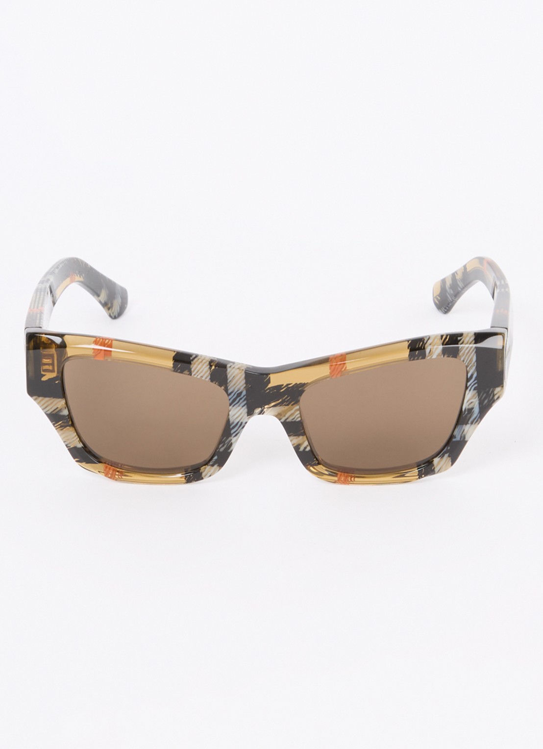 Burberry Cat Eye zonnebril BE4441U - detail 2 middengrijs
