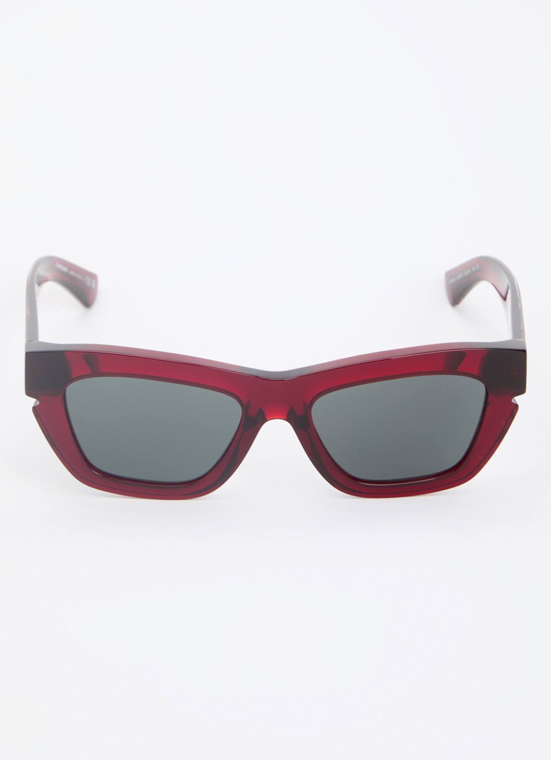 Burberry Cat Eye zonnebril BE4454 - detail 2 donkerrood