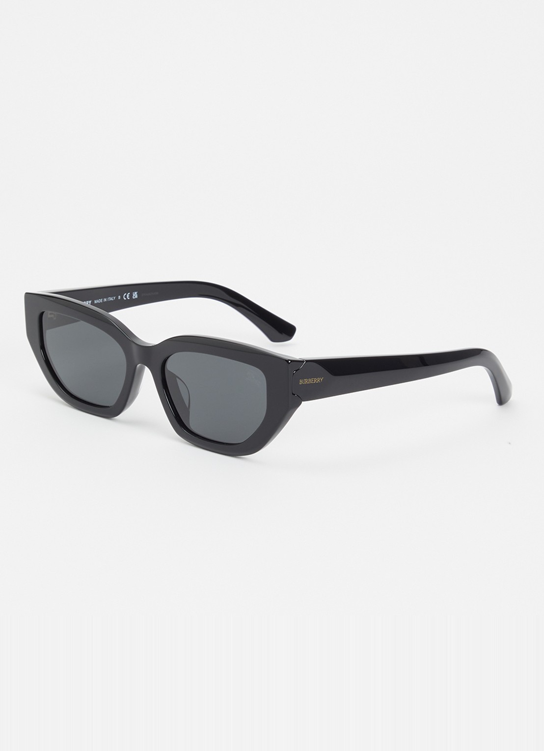 Burberry Cat Eye zonnebril BE4463D - voorkant 4 zwart