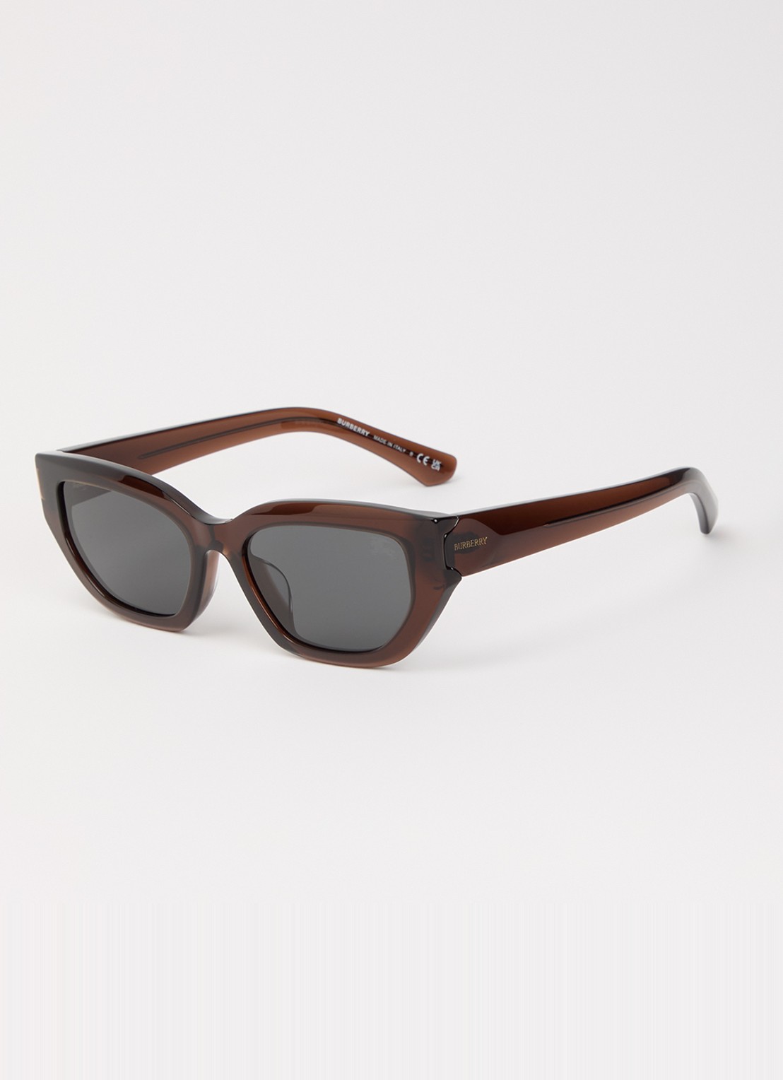 Burberry Cat Eye zonnebril BE4463D - voorkant bruin