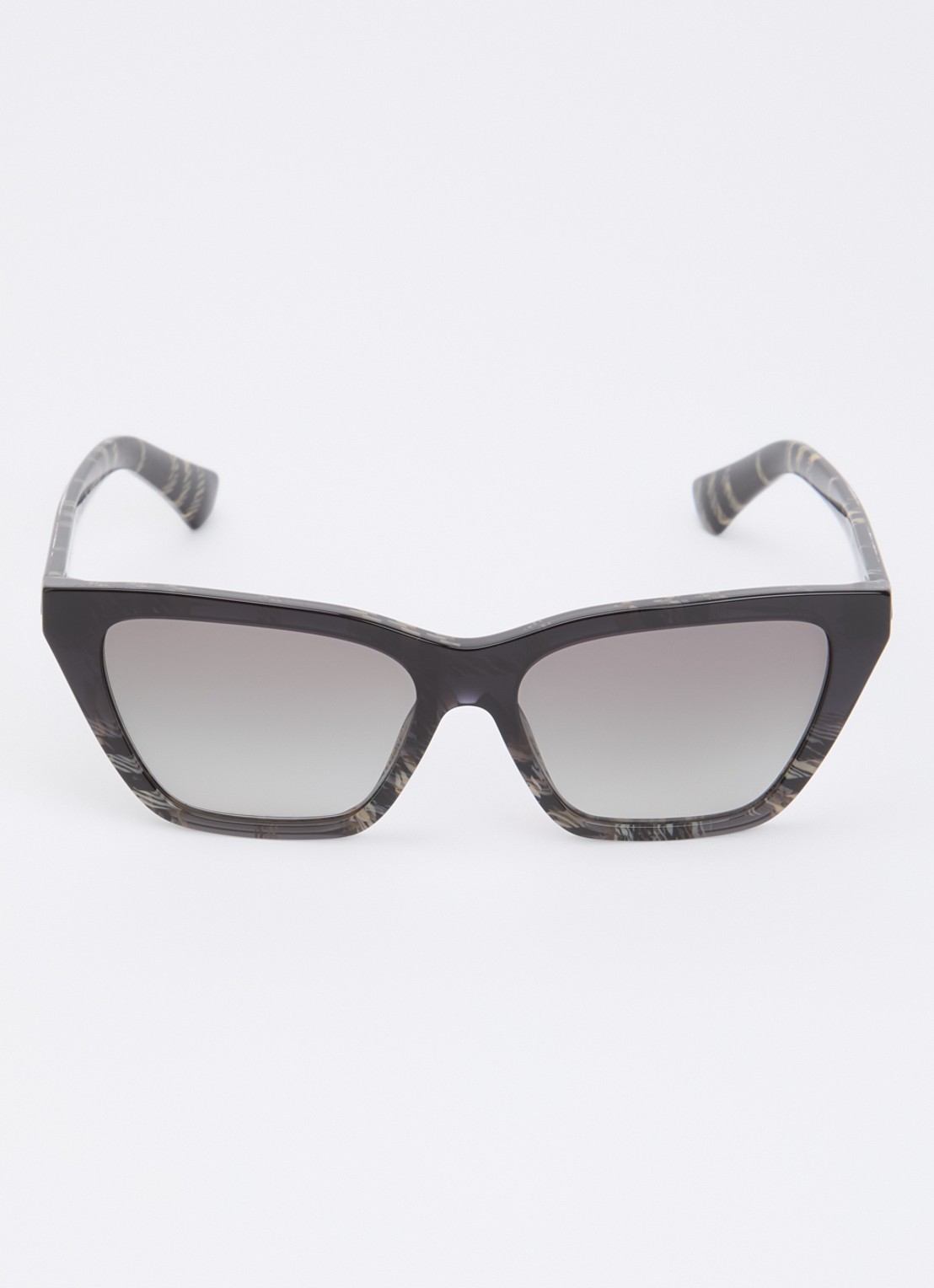 Burberry Cat Eye zonnebril BE4468 - detail zwart