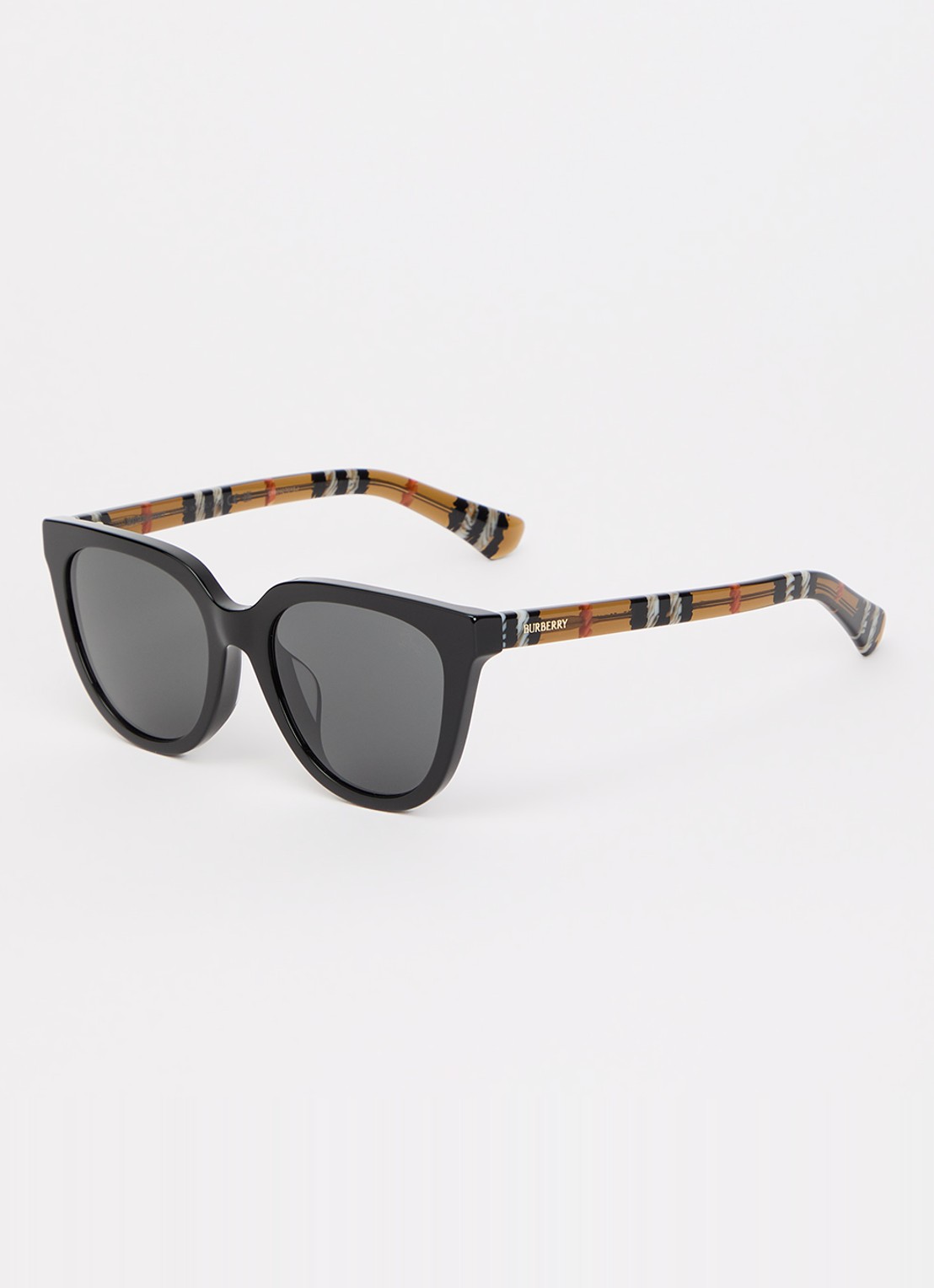 Burberry Cat Eye zonnebril BE4469F - voorkant zwart