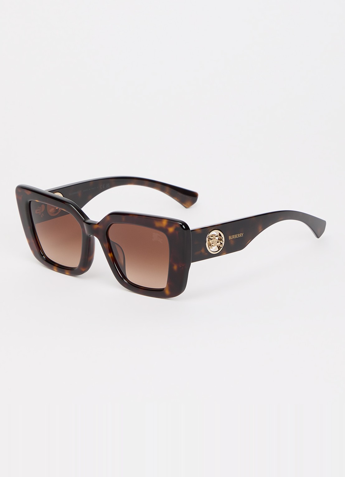 Burberry Cat Eye zonnebril BE4476F - voorkant donkerbruin