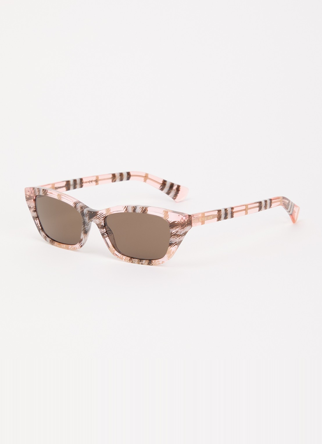 Burberry Cat Eye zonnebril BE4488 - voorkant 4 lichtroze