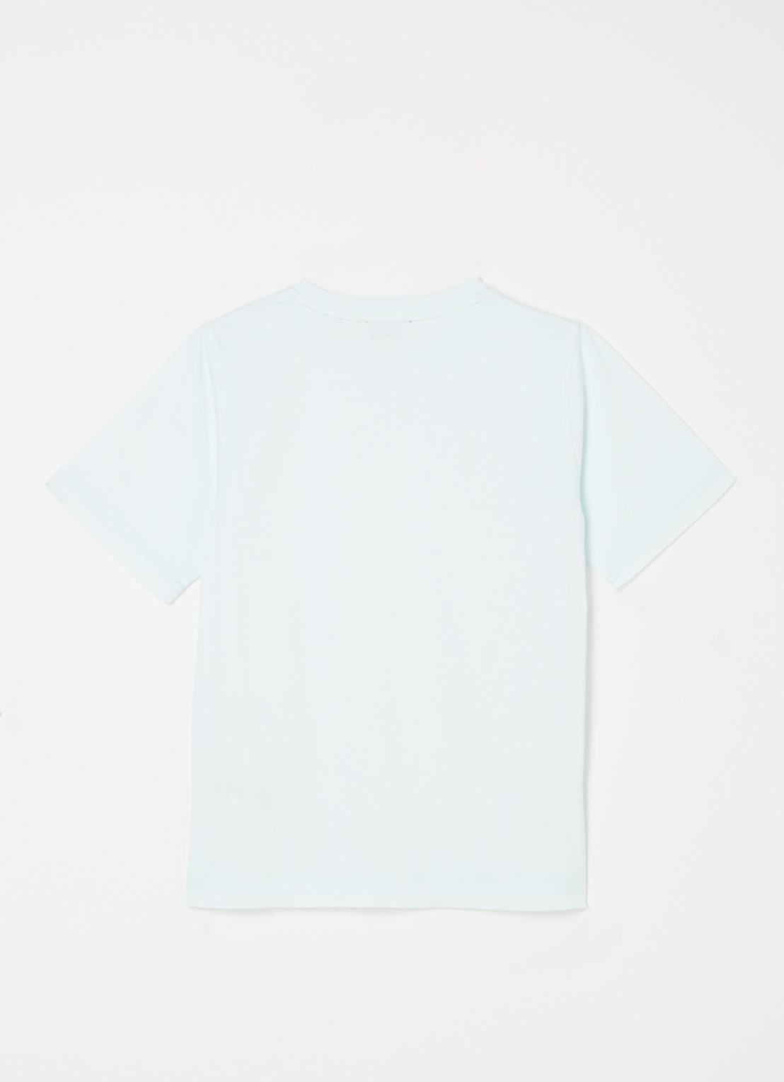 Burberry Cedar T-shirt met ronde hals - voorkant 2 zeegroen