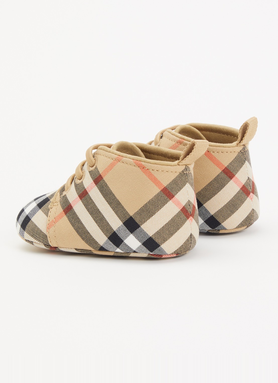 Burberry Corby babyschoentje - achterkant zand