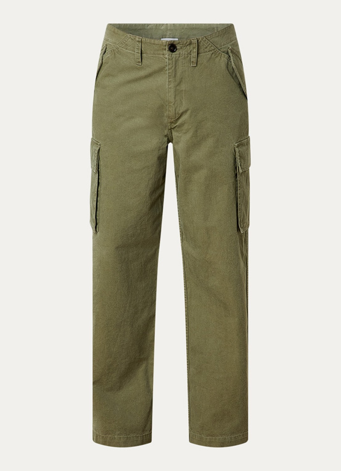 Burberry Cyrus loose fit cargobroek met klepzakken - voorkant 5 beige