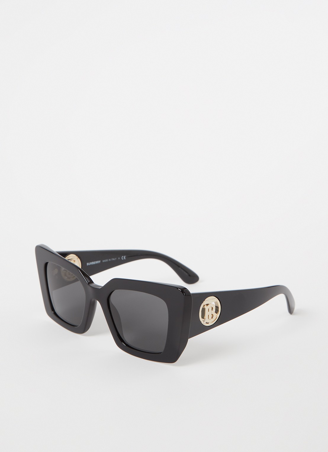 Burberry Daisy zonnebril BE4344 - voorkant 3 zwart