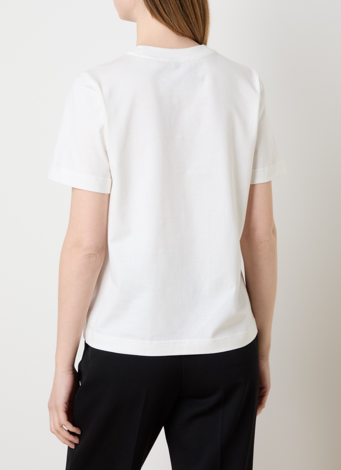 Burberry Frankie T-shirt met logoprint - achterkant 3 wit