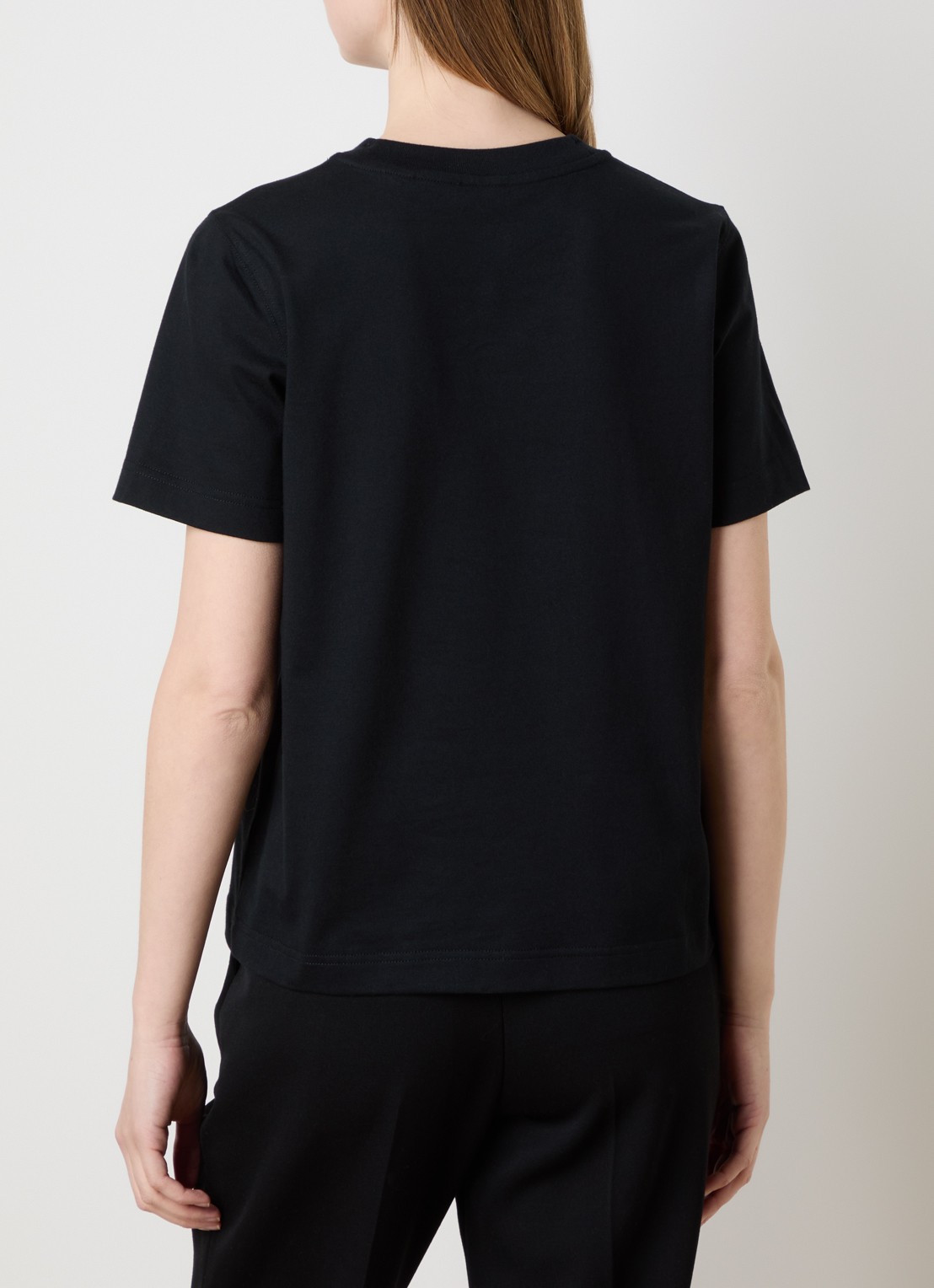 Burberry Frankie T-shirt met logoprint - achterkant 3 zwart