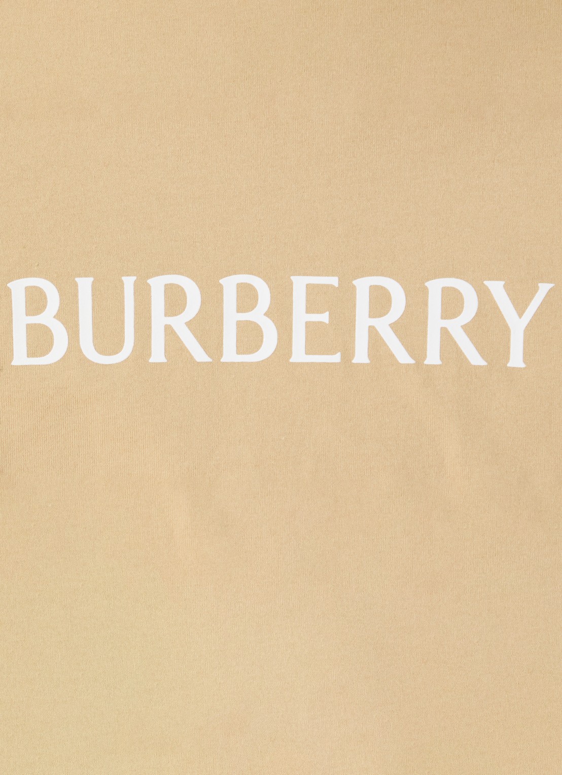 Burberry Frankie T-shirt met logoprint - detail 2 camel