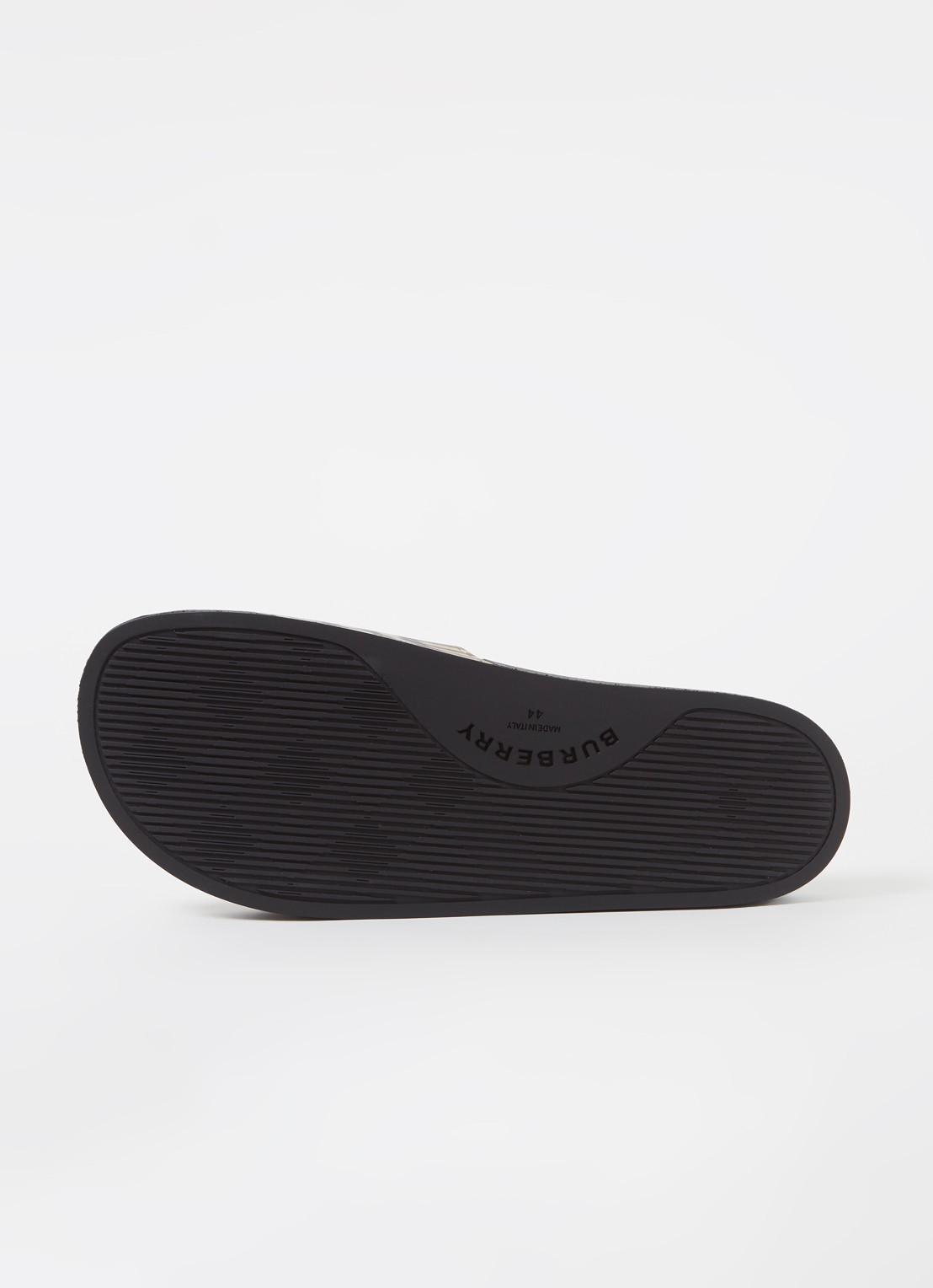 Burberry Furley slipper met ruitdessin - detail 7 beige