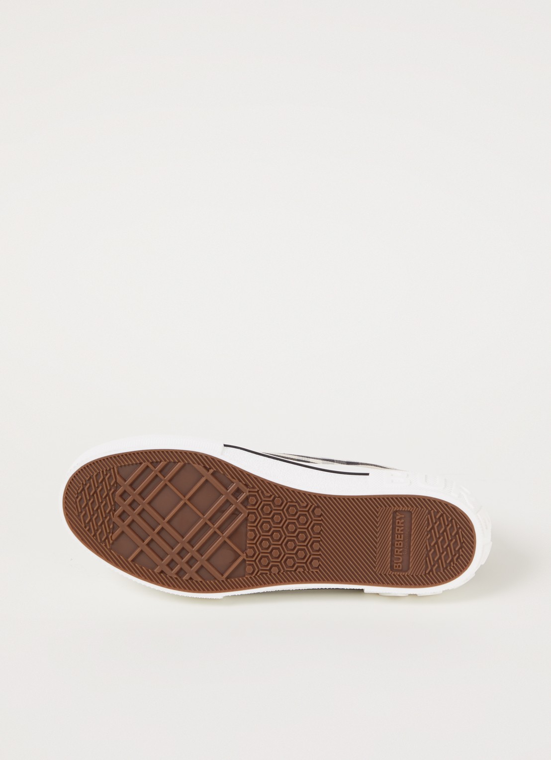 Burberry Jack Low sneaker van canvas - detail 7 beige