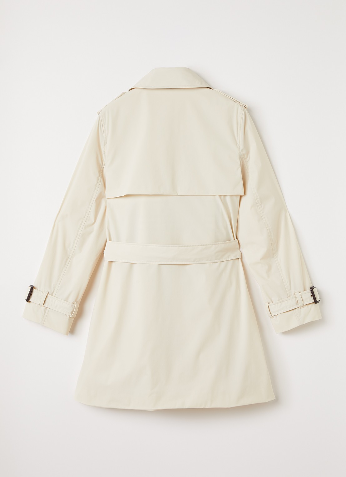 Burberry Laura trenchcoat met strikceintuur - achterkant 3 beige