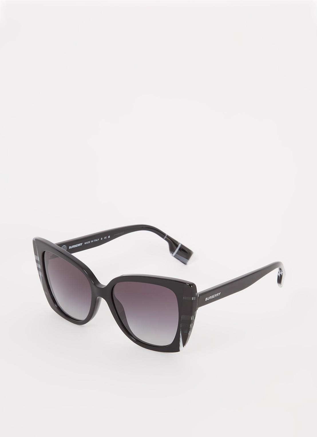 Burberry Meryl zonnebril BE4396 - voorkant zwart