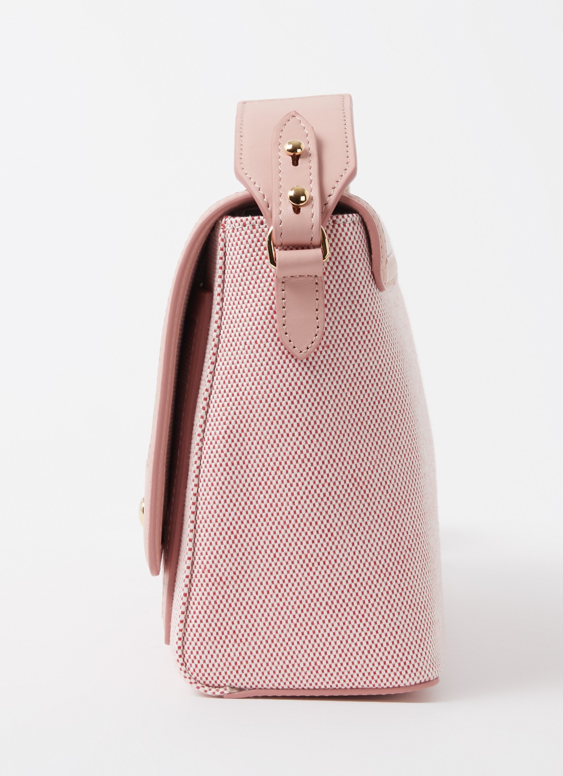 Burberry Note crossbodytas van kalfsleer - detail 3 lichtroze
