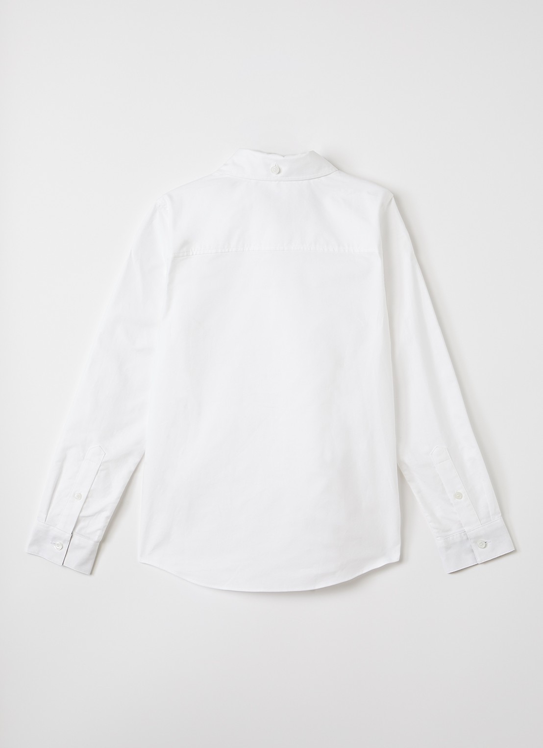 Burberry Owen overhemd met borstzak - voorkant 2 wit