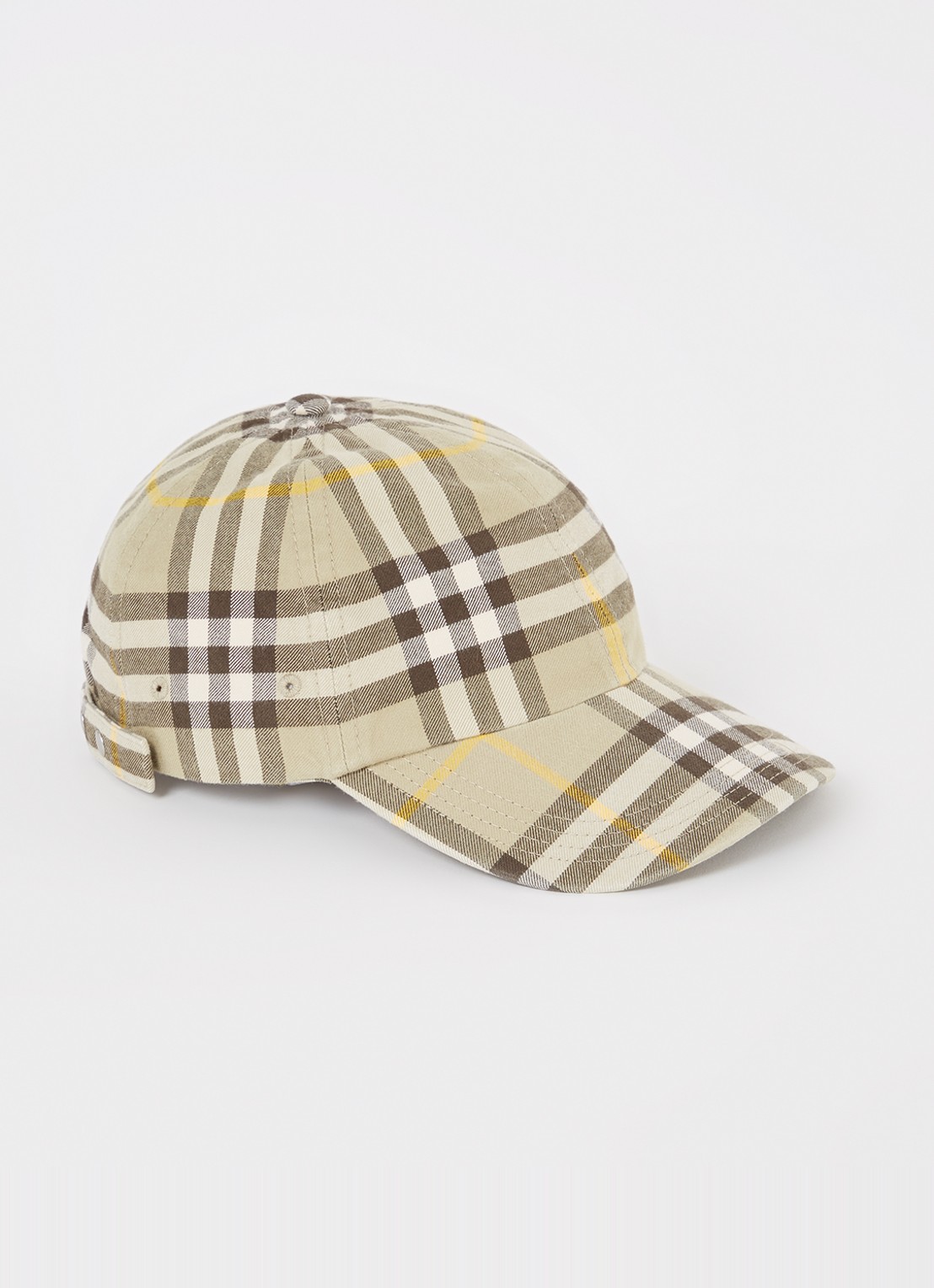 Burberry Pet met ruitdessin - voorkant beige
