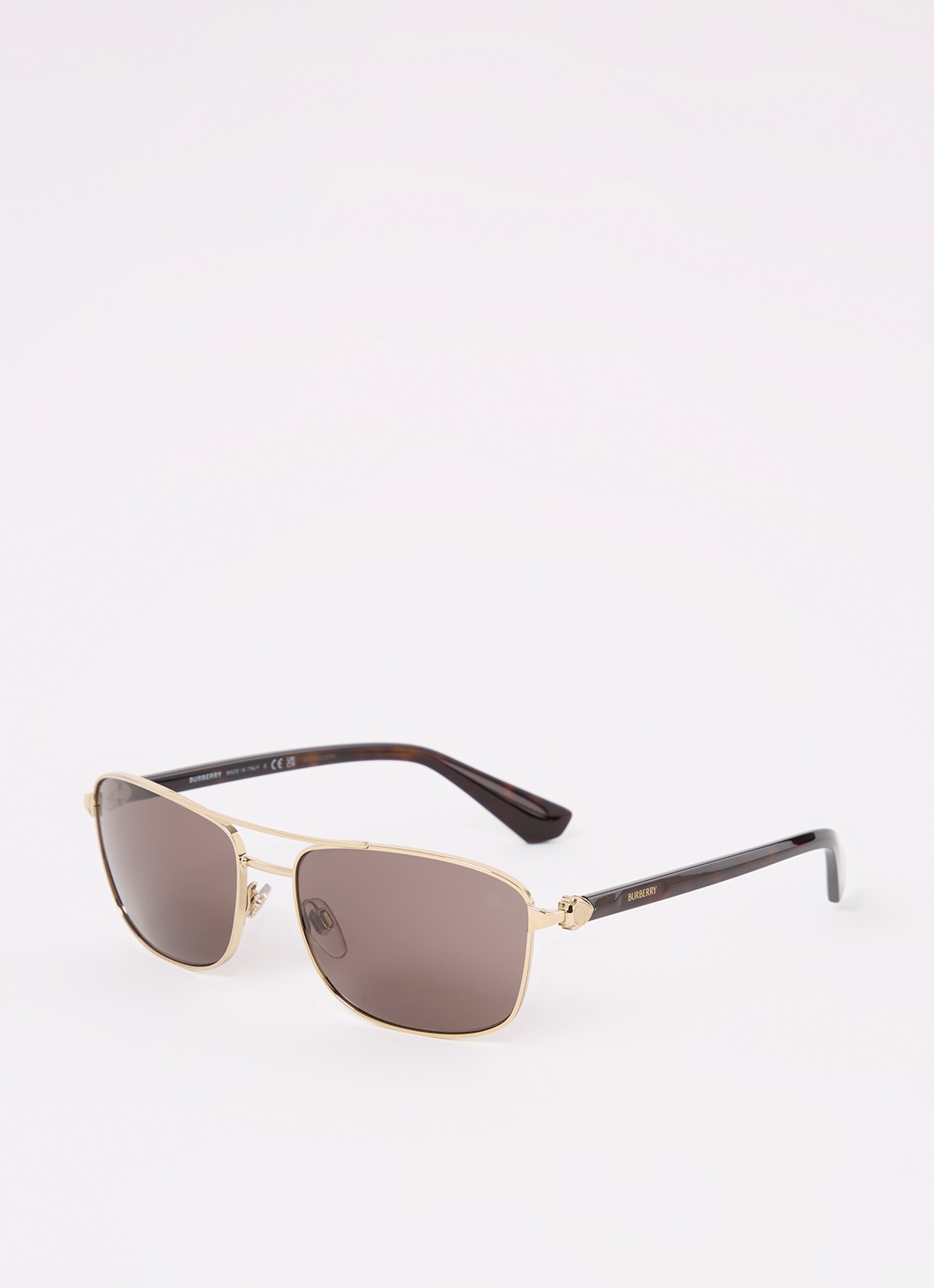 Burberry Piloten zonnebril BE3163 - voorkant goud