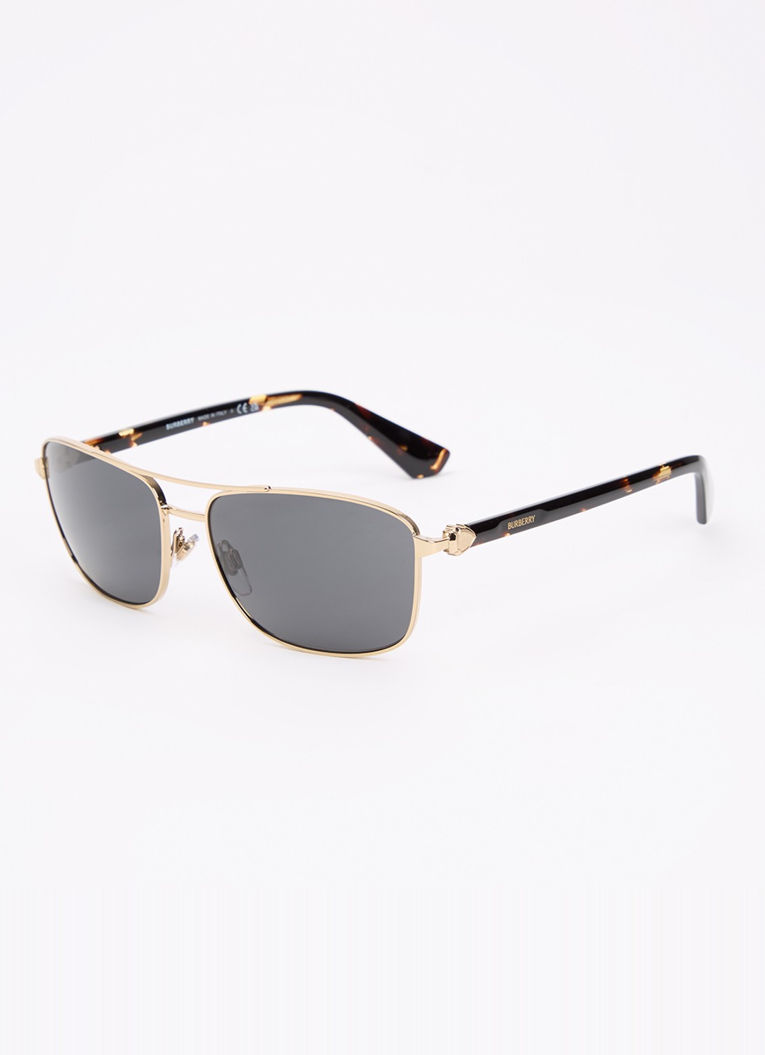 Burberry Piloten zonnebril BE3163 - voorkant goud