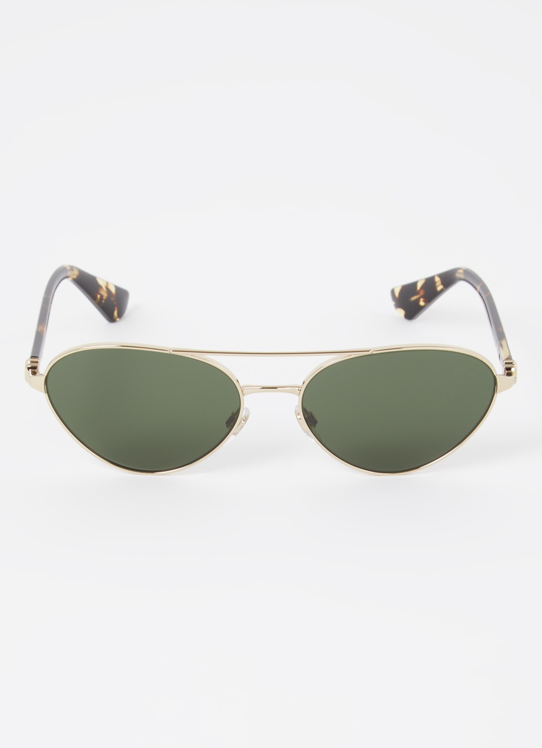 Burberry Piloten zonnebril BE3165 - detail goud