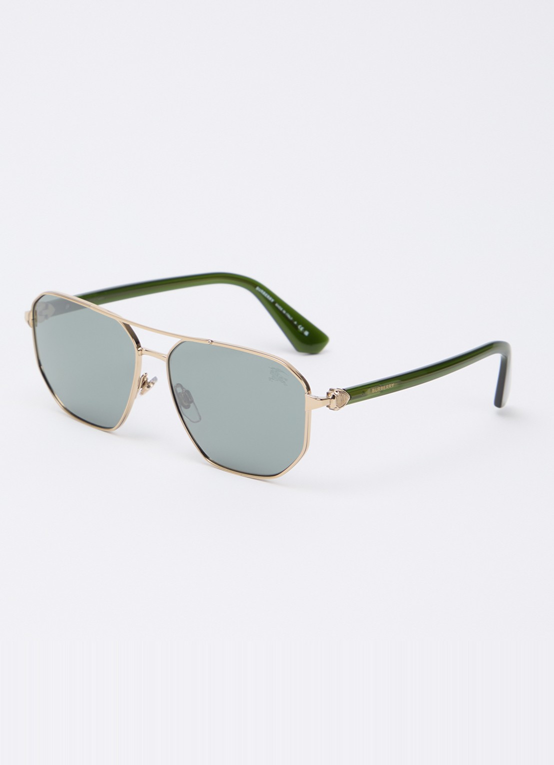 Burberry Piloten zonnebril BE3166 - voorkant groen