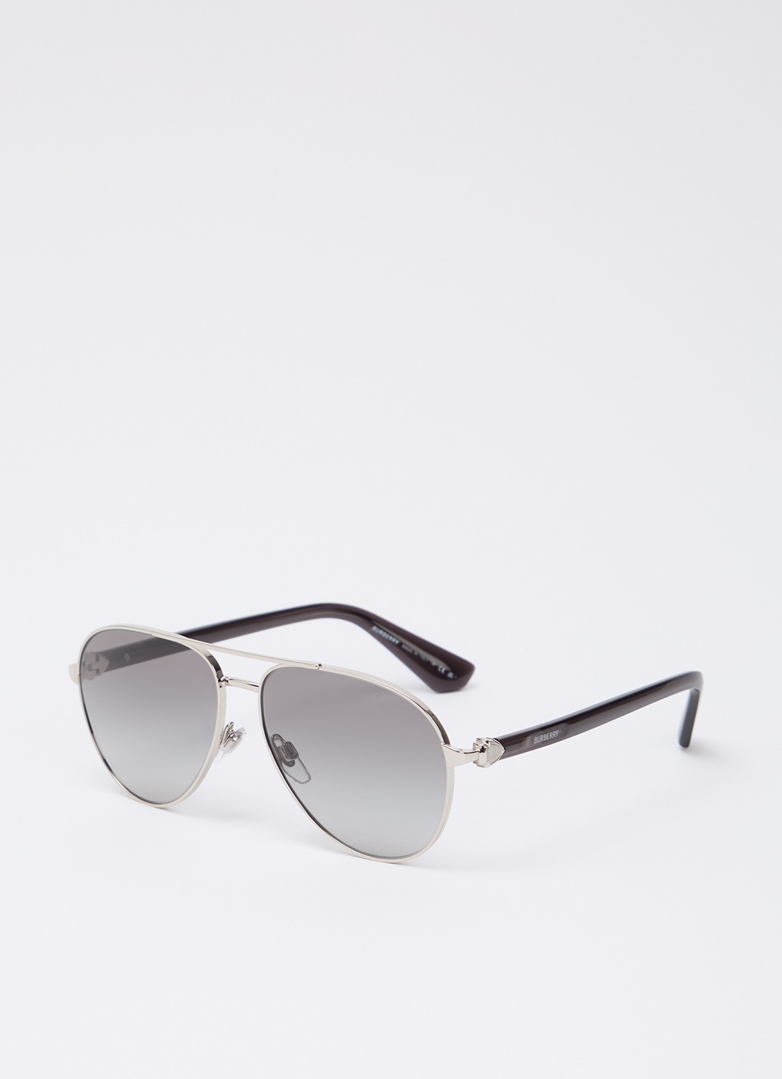 Burberry Piloten zonnebril BE3167 - voorkant 4 zwart