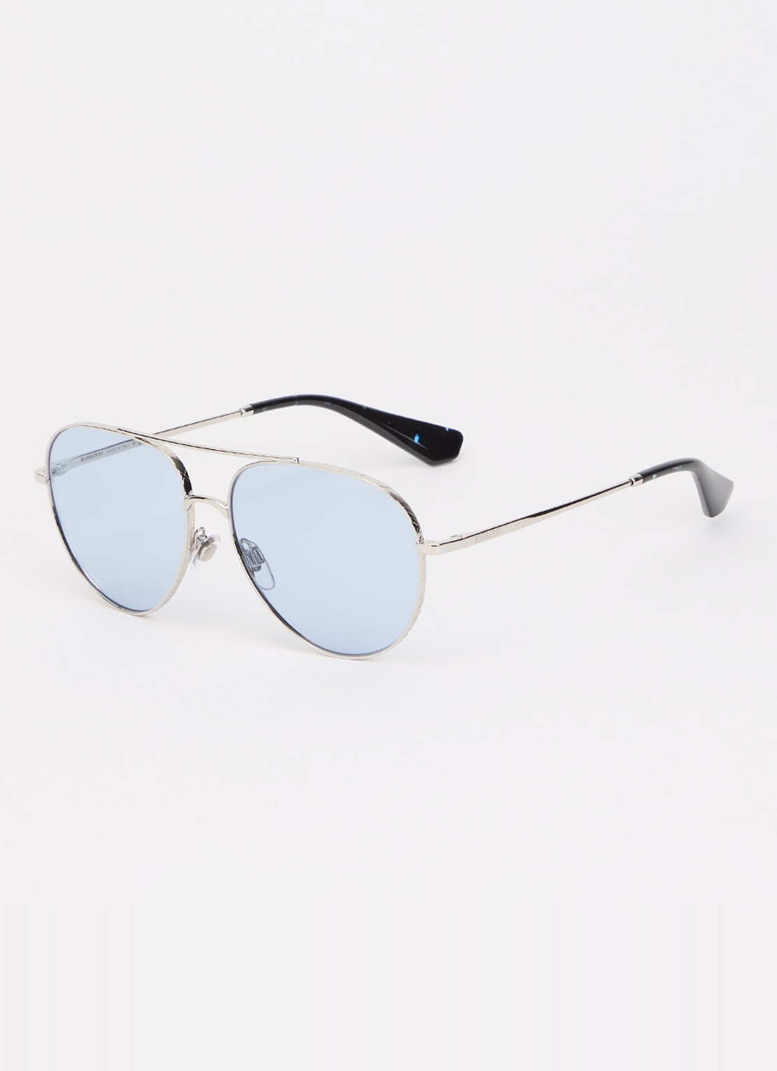 Burberry Piloten zonnebril BE3172 - voorkant 4 zilver