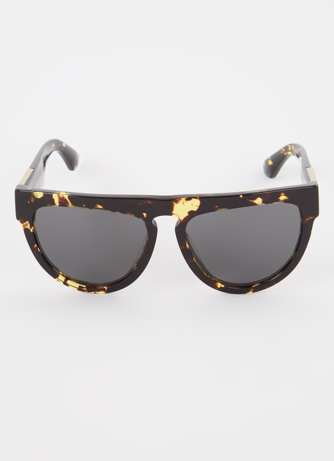 Burberry Piloten zonnebril BE4416U - detail donkerbruin