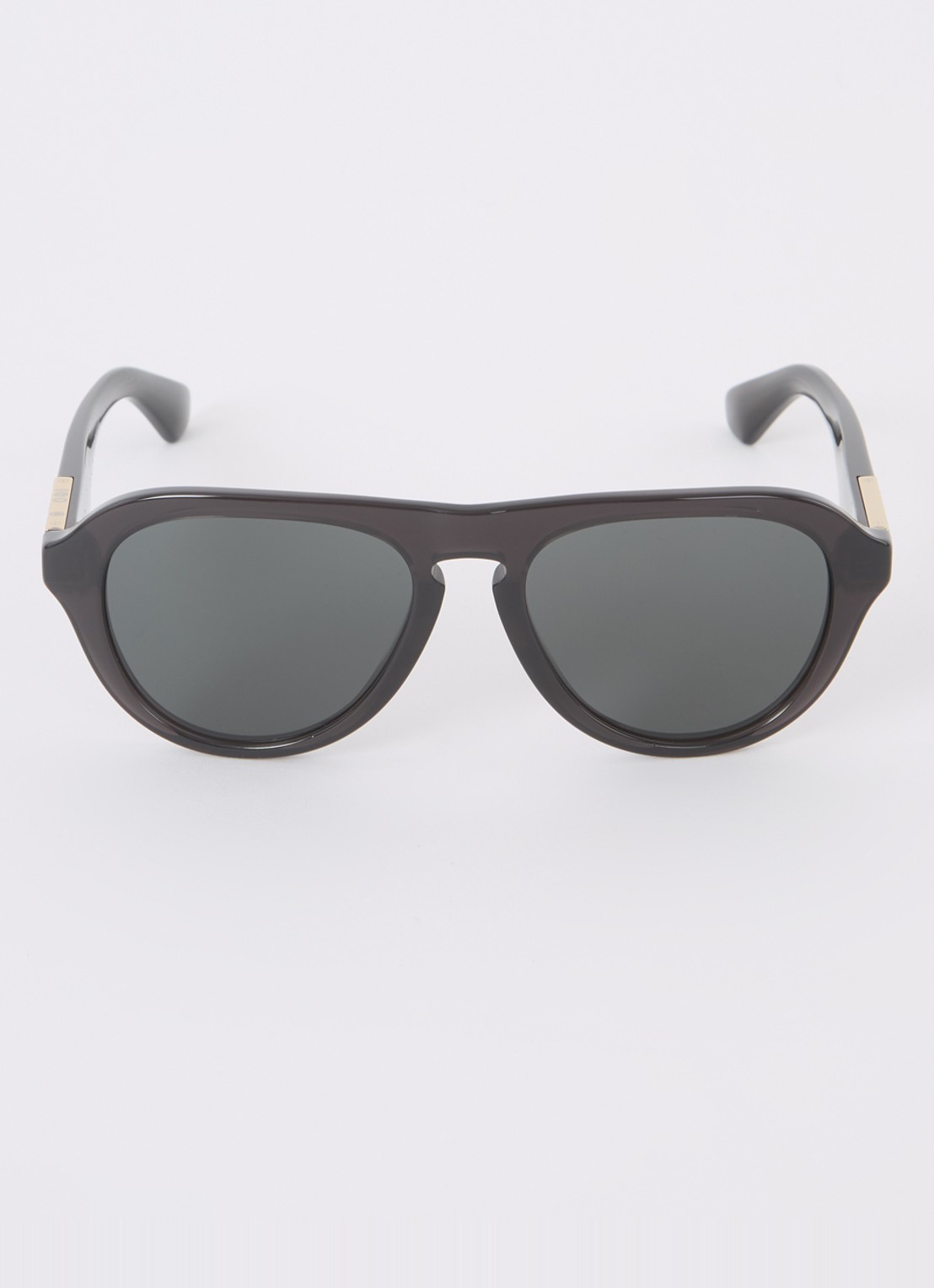 Burberry Piloten zonnebril BE4437U - detail zwart