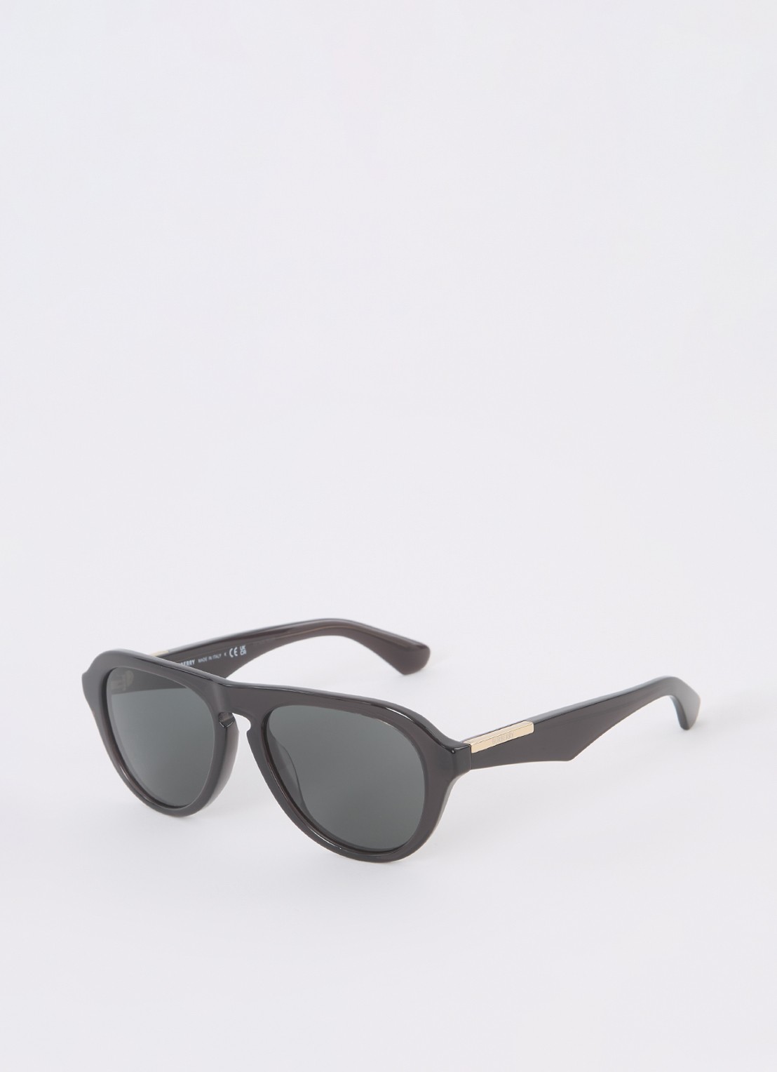 Burberry Piloten zonnebril BE4437U - voorkant 4 zwart