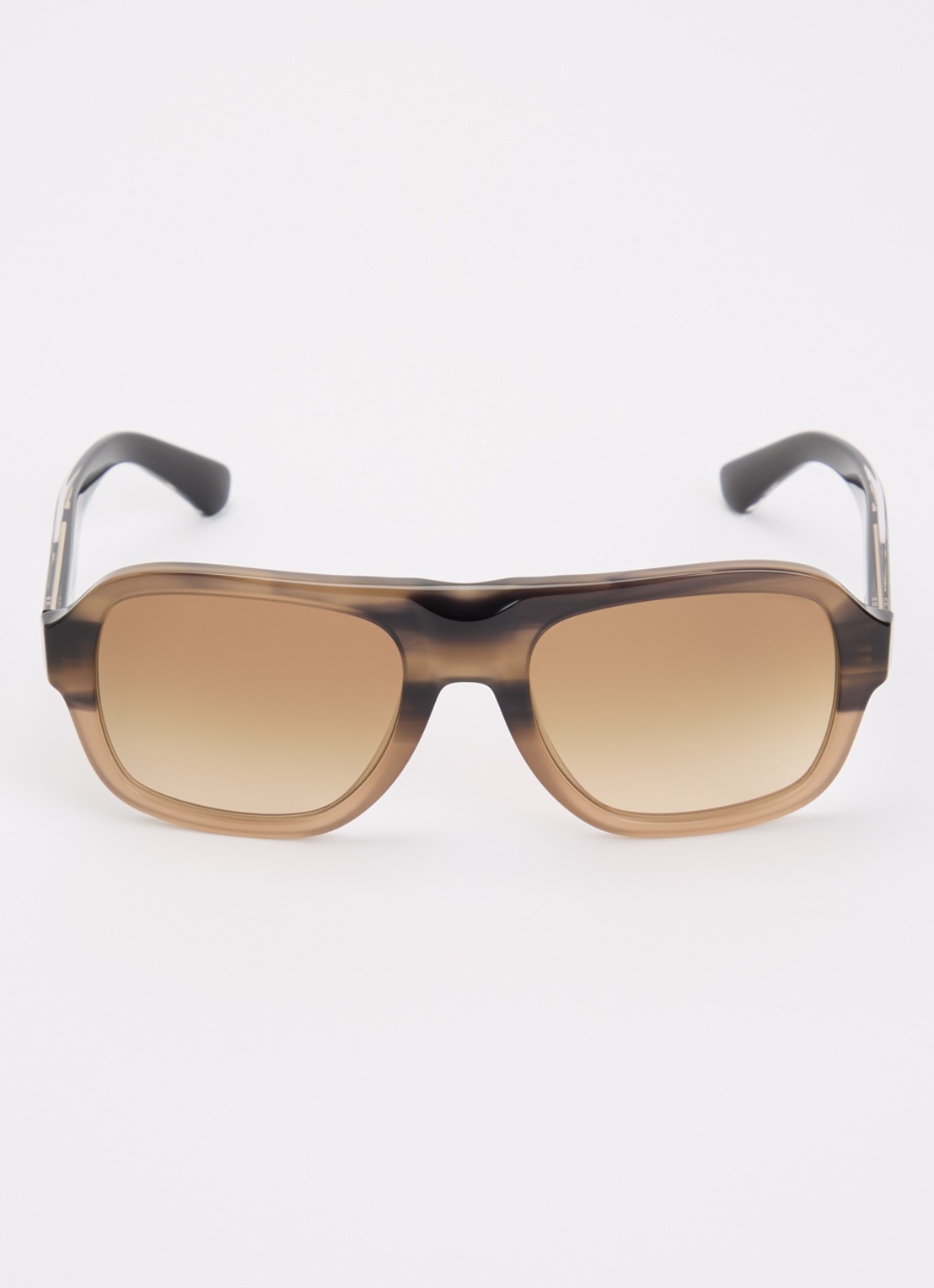 Burberry Piloten zonnebril BE4478 - detail donkerbeige