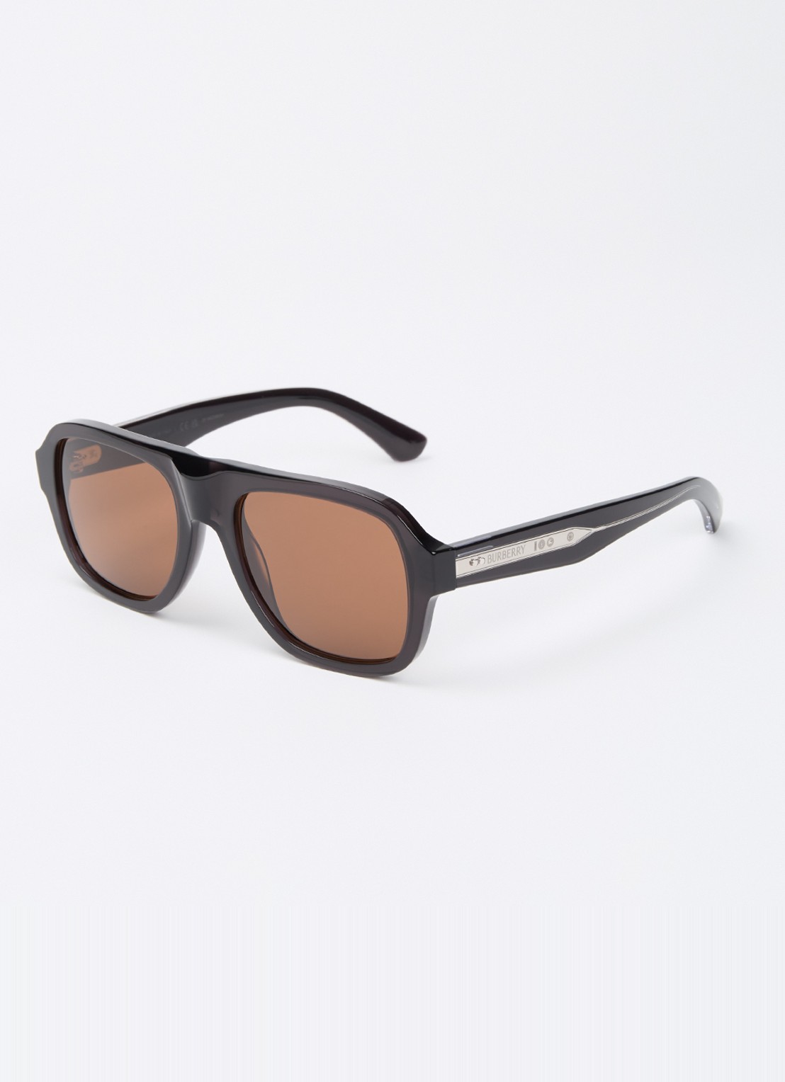 Burberry Piloten zonnebril BE4478 - voorkant 4 zwart