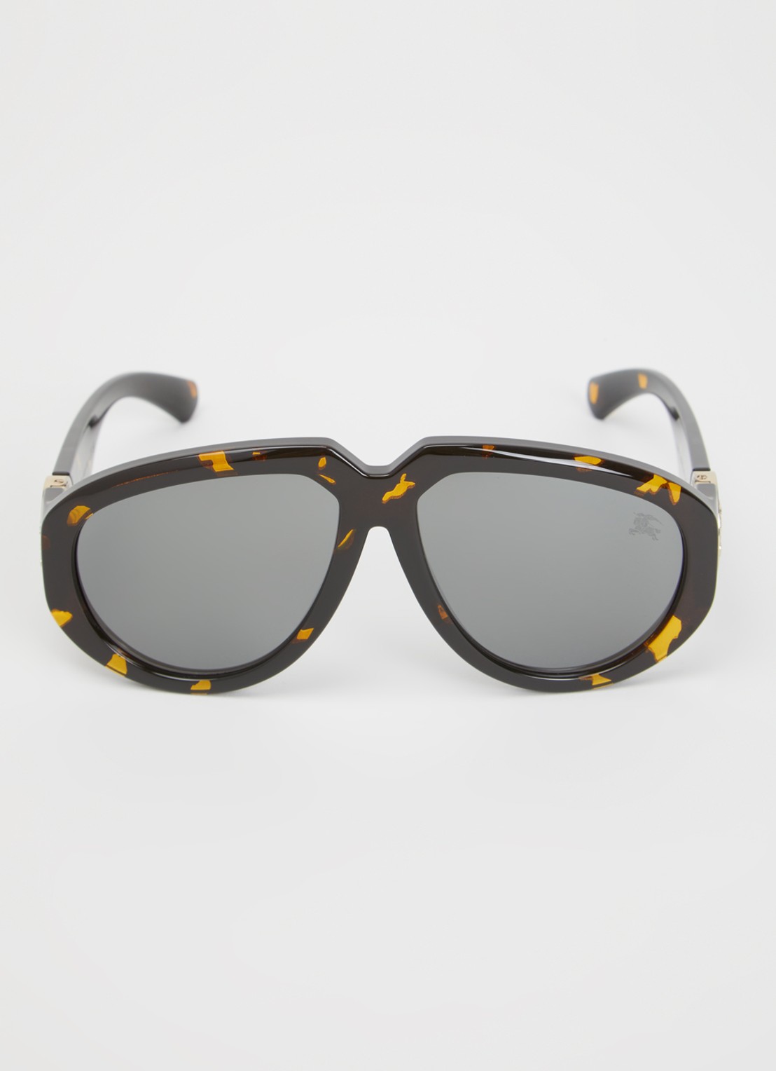 Burberry Piloten zonnebril BE4479U - detail cognac