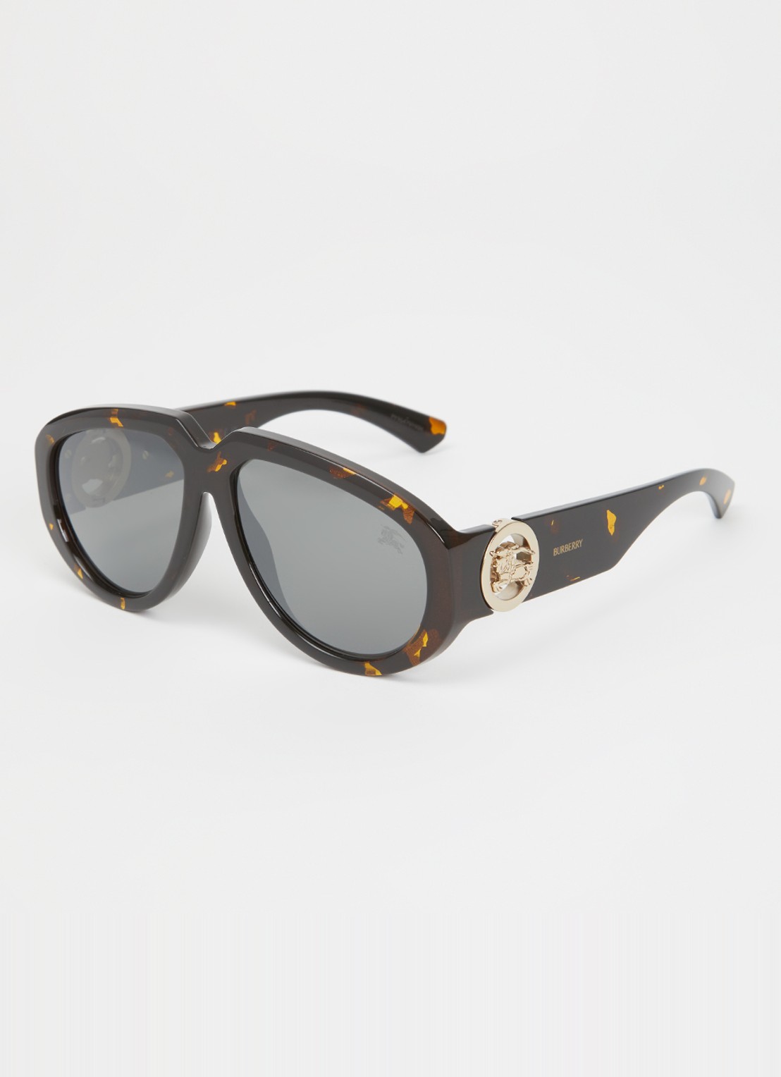 Burberry Piloten zonnebril BE4479U - voorkant 4 cognac