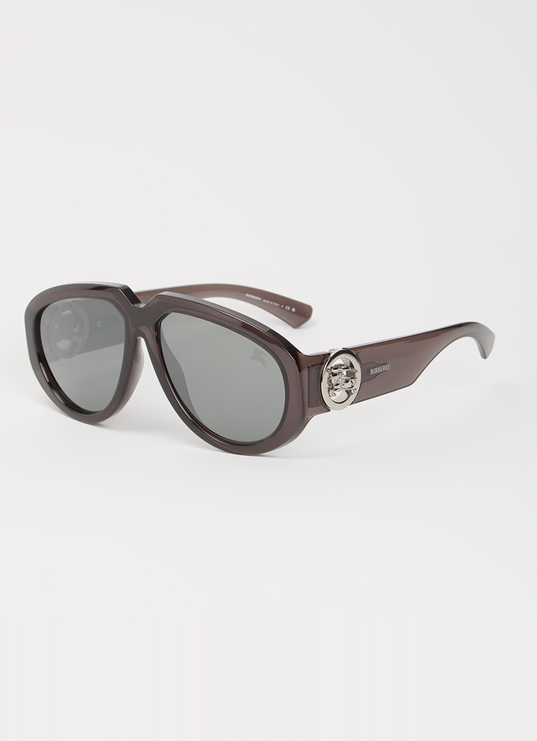 Burberry Piloten zonnebril BE4479U - voorkant 4 antraciet