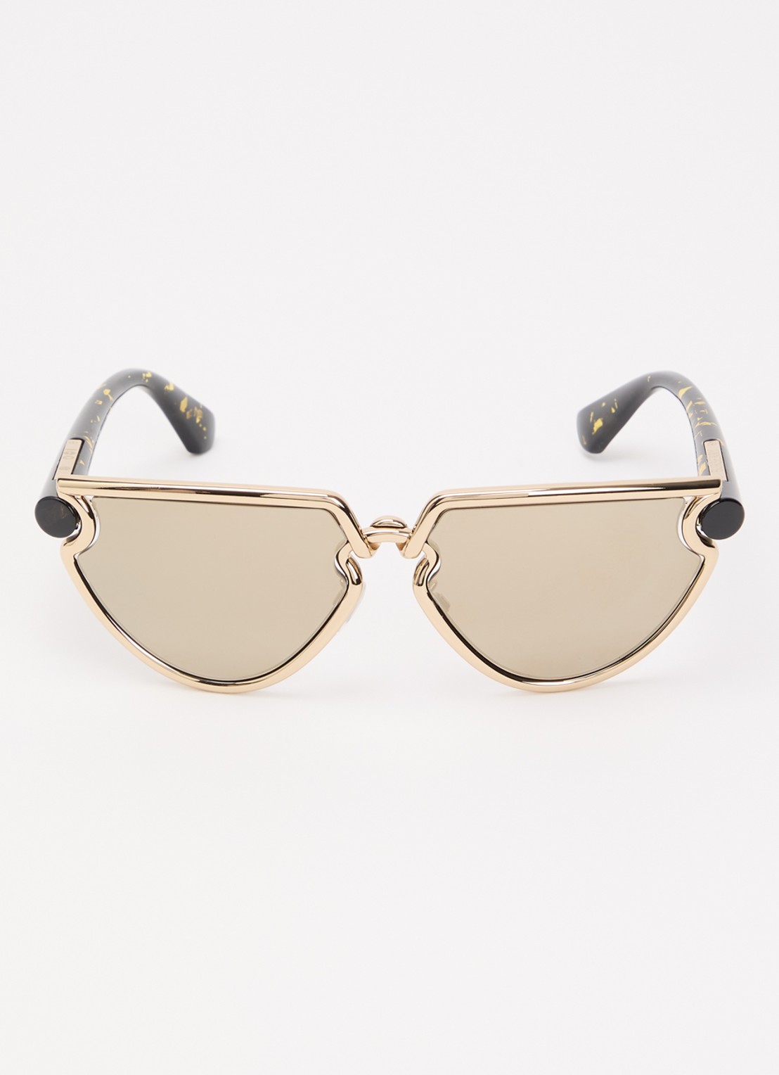 Burberry Retro zonnebril BE3152 - detail 2 goud