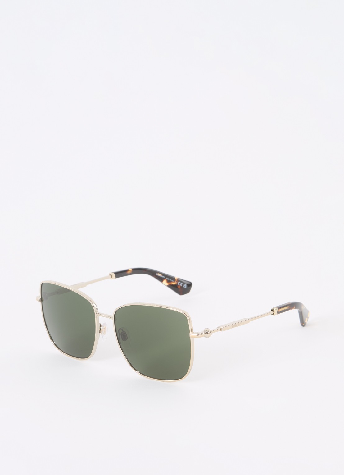 Burberry Retro zonnebril BE3158 - voorkant zilver